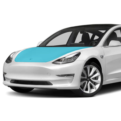 Compatible with Tesla Model 3 (2017-24) Full Hood PPF Kit TPU Pre-Cut Paint Protection Film Clear Bra - Tools Included